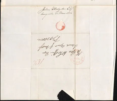 John Hodgdon to George Coffin, 22 March 1836