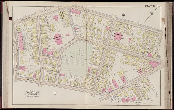 Atlas of the city of Boston : Roxbury, Mass. : volume four : from actual surveys and official records