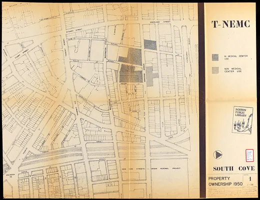 South Cove property ownership 1950