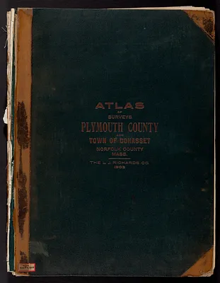 New topographical atlas of surveys Plymouth County, together with town of Cohasset, Norfolk County, Massachusetts ... based upon, and carefully compiled from, the latest national, state and local engineering sources obtainable, and the personal investigations and surveys of the publishers' special corps of engineers