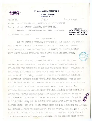 Memorandum, Daily Korean Bulletin