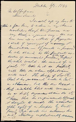 Letter from Richard Allen, Dublin, [Ireland], to Maria Weston Chapman, 6/2 1844