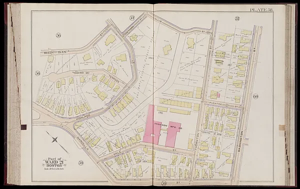 Atlas of the city of Boston : Roxbury, Mass. : volume four : from actual surveys and official records