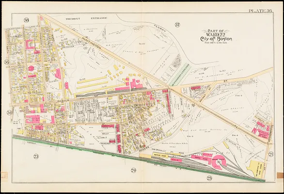 Atlas of the city of Boston : city proper and Roxbury