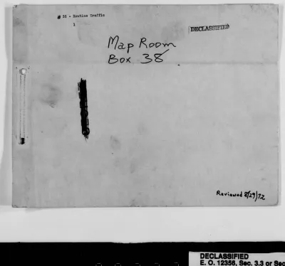 #35 - Routine Traffic (Miscellaneous Messages)- 1 - December 4, 1941-February 8, 1942
