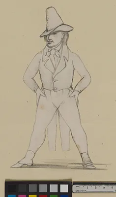 Untitled: Study for Françoise Ravel as Ventalaw