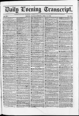 Daily Evening Transcript