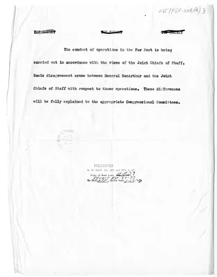 Memorandum, Essential Elements of United States Policy on Formosa, with Related Material