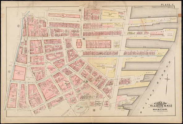 Atlas of the city of Boston : city proper