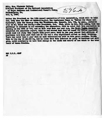 Cross Reference Memorandum