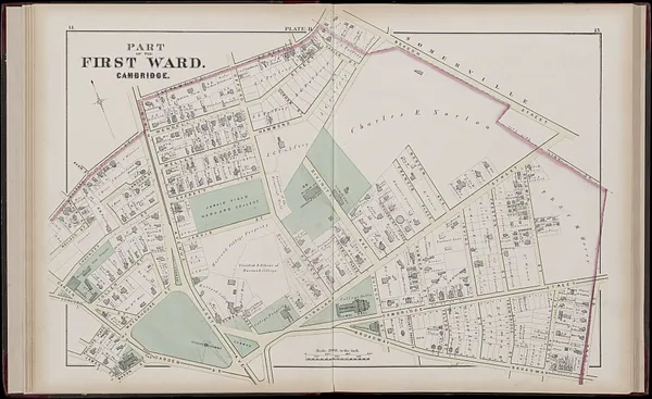 Atlas of the city of Cambridge, Middlesex Co., Massachusetts