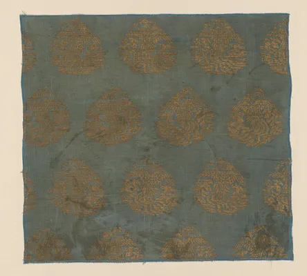 Brocade with Soaring Phoenixes among Clouds