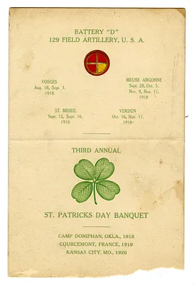 Battery D Reunion Program