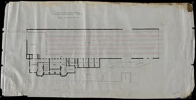 Plan of lower floor