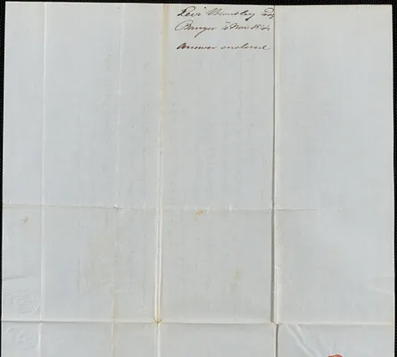 Levi Bradley to George Coffin, 4 November 1844