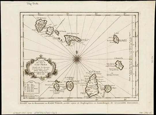 Carte des Isles du Cap Verd