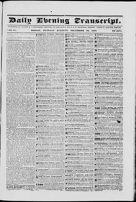 Daily Evening Transcript