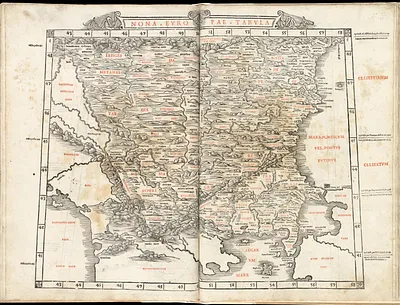 Nona Europae tabula