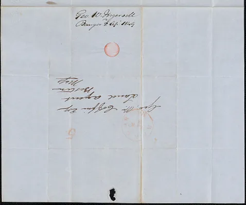 George W. Ingersoll to George Coffin, 2 April 1849