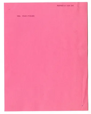 Cross Reference Memorandum