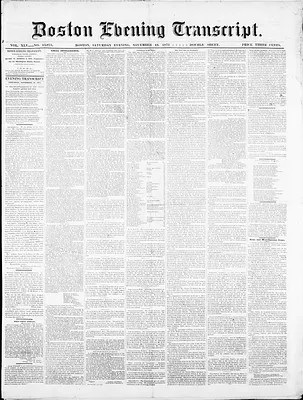 Boston Evening Transcript