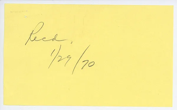 1970--RN Notes