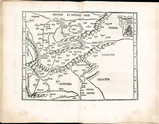 Tabu. moderna Hungariae, Poloniae, Russiae, Prussiae et Valachiae