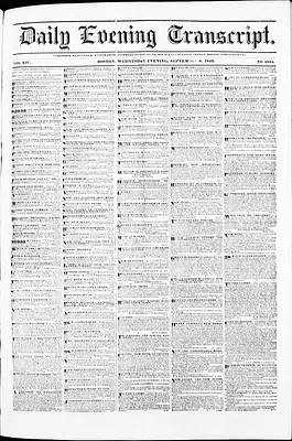 Daily Evening Transcript