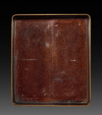 Writing Box (Suzuribako) with Phoenix in Paulownia (base)
