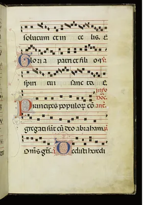 Leaf from Antiphonary