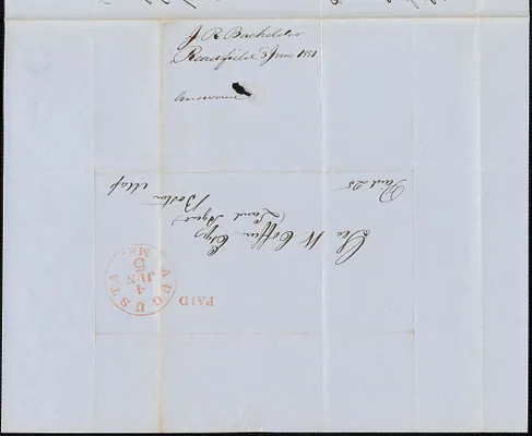 J. R. Bachelder to George Coffin, 3 June 1851