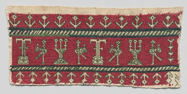 Fragment of a furnishing textile (one of five)