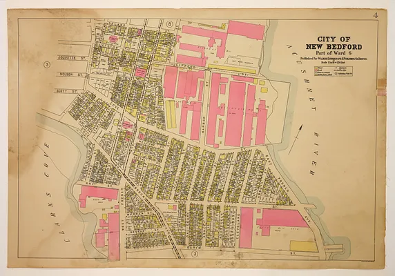 Atlas of the City of New Bedford, Part of Ward 6, plate 4