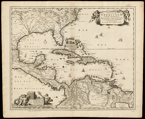 Insulæ Americanæ in Oceano Septentrionali ac regiones adiacentes
