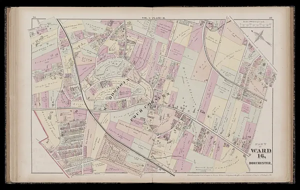 Atlas of the county of Suffolk, Massachusetts : vol. 3rd including Boston and Dorchester : from actual surveys and official records