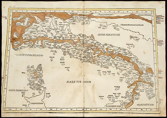 Sexta Europa tabula continet Italiam