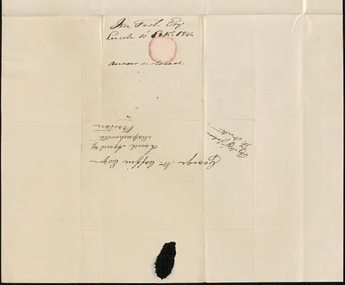 Ira Fish to George Coffin, 10 September 1844