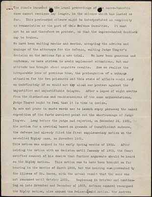 [Elizabeth Glendower Evans] untitled typescript, [1924?]