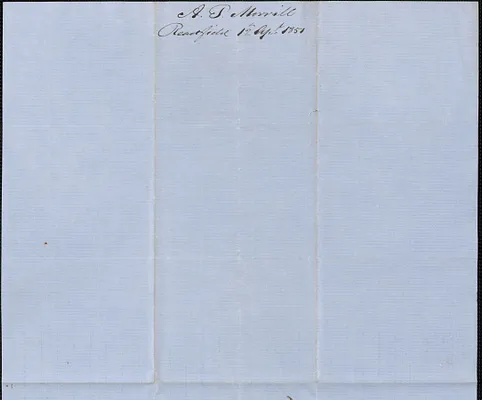 Anson P. Morrill to George Coffin, 12 April 1851