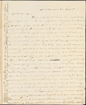 Letter from William P. Weeks, South Berwick, [Maine], to Amos Augustus Phelps, 1827 Oct[ober] 13