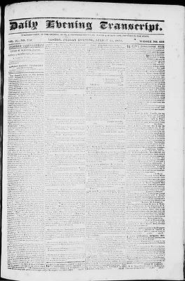 Daily Evening Transcript