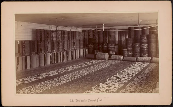 22. Brussels Carpet Hall. Almy, Bigelow & Washburn