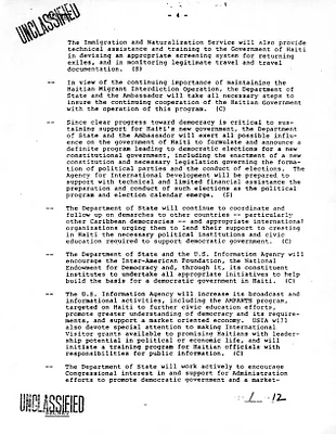 NSDD 220 Haiti