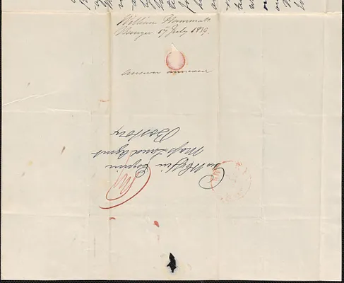 William Hammatt to George Coffin, 17 July 1839