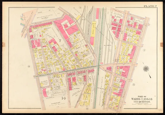 Atlas of the city of Boston, Roxbury