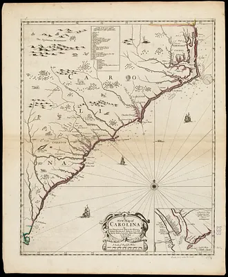 A new map of Carolina