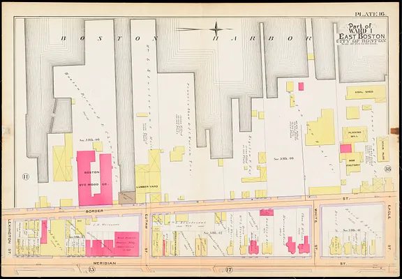 Atlas of the city of Boston : East Boston, Mass.