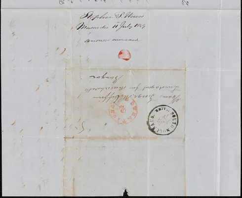 Stephen P. Hewes to George Coffin, 11 July 1849