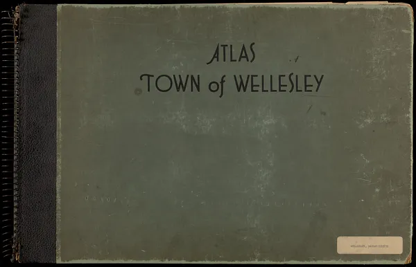 Atlas town of Wellesley