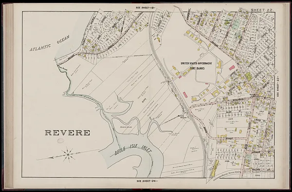 Atlas of the towns of Revere and Winthrop, Suffolk County, Massachusetts